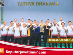Polres Kediri Kota Juara Turnamen Badminton Kapolda Jatim Cup 2025