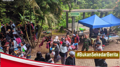 Pengamanan Ketat Polres Probolinggo dalam Ritual Adat Suku Tengger ‘Mendak Tirta’ di Air Terjun Madakaripura