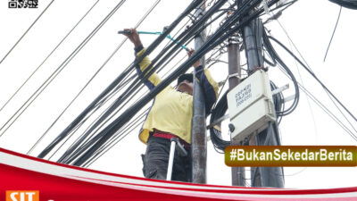 Tertibkan Tiang dan Kabel Telekomunikasi, Wali Kota Kediri Tinjau Langsung Penataan Jalan Brawijaya