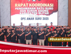 Rapat Koordinasi Pengamanan Satu Suro dan Suran Agung, Kapolres Blitar Tekankan Sinergi dan Ketertiban