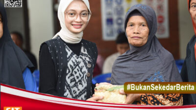 Distribusi Daging Kurban Dengan Besek dan Daun Jati, Mbak Wali Upaya Jaga Kelestarian Lingkungan