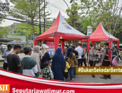 Meriahkan CFD, Polres Probolinggo Tawarkan Pemeriksaan Kesehatan hingga Pasar Murah