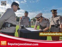 Mutasi Jabatan, Polres Blitar Gelar Sertijab Sejumlah Pejabat Utama dan Kapolsek