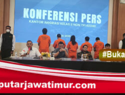 Langgarq Ketentuan Keimigrasian, WNA Diamankan Kantor Imigrasi Kelas II Non TPI Kediri