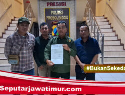 PWI Probolinggo Raya Laporkan Seorang TikToker Probolinggo ke Polisi Terkait Dugaan Pencemaran Nama Baik