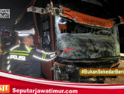 Kecelakaan Beruntun Libatkan Tiga Bus dan Satu Mobil di Tol Malang-Pandaan, 8 Penumpang Luka-Luka