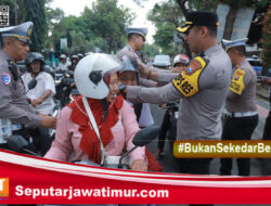 Satlantas Polres Blitar Kota Awali Operasi Patuh Semeru 2025 dengan Edukasi Pelajar