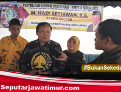 M Hadi Setiawan Serap Aspirasi Masyarakat Lewat Reses
