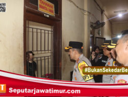 Kapolres Probolinggo Sidak Ruang Tahanan, Pastikan Keamanan dan Kelayakan Fasilitas