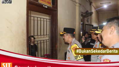 Kapolres Probolinggo Sidak Ruang Tahanan, Pastikan Keamanan dan Kelayakan Fasilitas