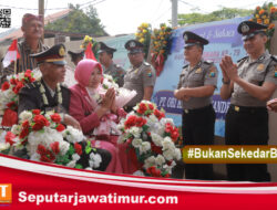 Polres Blitar Gelar Acara Purna Bakti, Penghormatan untuk Tiga Personel yang Mengakhiri Masa Tugas