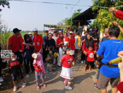 KEDIRI – PUNCAK PERINGATAN HUT RI KE-80 DI LINGKUNGAN SEMERUSATU BERLANGSUNG MERIAH