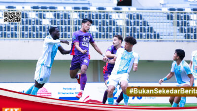 Persik Kediri Pecah Telur, Taklukkan PSBS Biak 2-1 di Sleman
