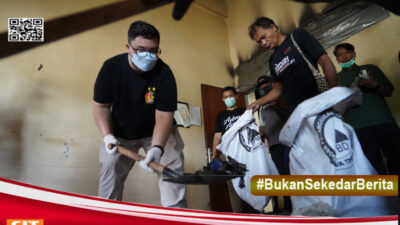Warga Gotong Royong Bersihkan Kantor Pemkab, Mas Dhito: Kita Bersama Jaga Rumah Rakyat