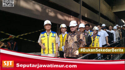 Langkah Percepatan Rehabilitasi Gedung, Menteri PUPR Tinjau Gedung yang Terbakar dan Siapkan Anggaran Rp100 Miliar