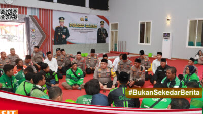 Semarak Maulid Nabi di Polres Blitar, Tebar Kepedulian