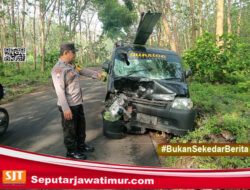 Jalur Alas Kaulon Blitar Kembali Makan Korban, Pickup Tabrak Motor Satu Pengendara Luka Serius