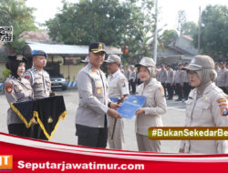 Awali Pekan, Kapolres Kediri Serahkan SK P3K dan Tekankan 5 Fokus Transformasi Polri