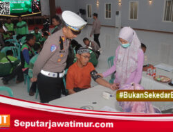 Polres Blitar dan Komunitas Ojol Bersatu Jaga Kamtibmas Lewat Deklarasi Jogo Blitar