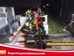 Dukung Pelestarian Lingkungan, KAI Daop 7 Madiun Ganti Bantalan Kayu dengan Sintetis