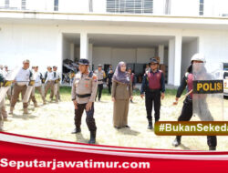 Kuatkan Koordinasi, Polres Kediri Berikan Pelatihan Dasar Dalmas ke Satpol PP