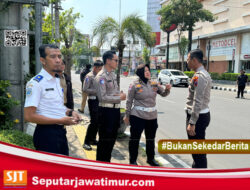 Polda Jatim Lakukan Asistensi Rencana Pemasangan Kamera ETLE Statis di Kota Kediri