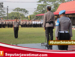 Kompol Eko Soejoko Terima Kenaikan Pangkat Pengabdian, Waka Polres Blitar Pimpin Upacara Penuh Khidmat