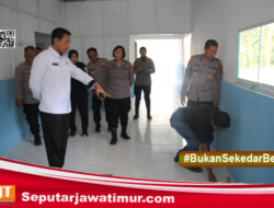 Pengawas Satgas SPPG Polda Jatim Tinjau Pembangunan SPPG Semampir 1 Polres Kediri Kota