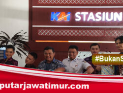 KAI Daop 7 Madiun Hidupkan Hari Batik Nasional Lewat Fashion Show di Stasiun dan Kereta