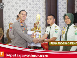 Lomba Cerdas Cermat Kamtibmas Tingkat Pelajar Rebut Piala Kapolres Kediri Kota, SMAN 5 Taruna Brawijaya Raih Juara