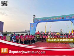 Meriah! Kapolres Kediri Hadir dan Ikut Lari Ramaikan Pare Run 2025