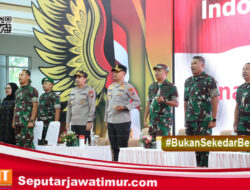 Kapolres Kediri Bersama Dandim 0809/Kediri Dampingi Tim Penilai dari Ster Mabesad Tinjau Kampung Pancasila di Desa Canggu