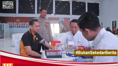 Jaga Kesehatan Personel, Polres Blitar Laksanakan Pemeriksaan Rutin Penyakit Degeneratif
