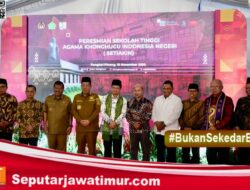 Menag Resmikan SETIAKIN, Sekolah Tinggi Agama Khonghucu Negeri Pertama di Indonesia