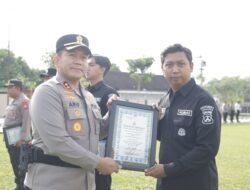 Apel Jam Pimpinan Polres Blitar Jadi Momentum Apresiasi Kinerja Personel Berprestasi