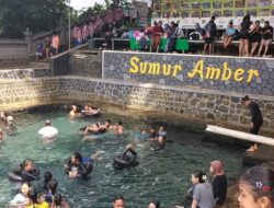 Libur Nataru, Wisata Sumur Amber Blitar Diserbu Pengunjung