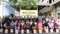 Social Riding TNI–Polri dan DBK Kediri Raya Diisi Bakti Sosial di Ringinrejo