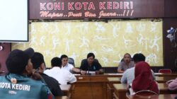 KONI Kota Kediri Putuskan Puslatkot Dimulai 1 Maret 2026, Fokus Persiapan Porprov Jatim X 2027