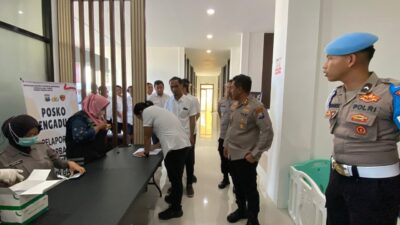 Satreskrim Polres Probolinggo Perketat Pengawasan Internal Lewat Tes Urine dan Pemeriksaan Senpi