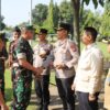Dampingi Pangdam V/Brawijaya, Kapolres Kediri Dukung Yonif Teritorial untuk Stabilitas dan Kesejahteraan Warga