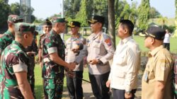 Dampingi Pangdam V/Brawijaya, Kapolres Kediri Dukung Yonif Teritorial untuk Stabilitas dan Kesejahteraan Warga