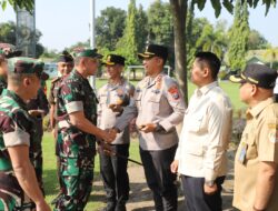 Dampingi Pangdam V/Brawijaya, Kapolres Kediri Dukung Yonif Teritorial untuk Stabilitas dan Kesejahteraan Warga