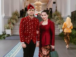 Curi Perhatian, Raffi Ahmad Kenakan Pakaian Khas Kabupaten Kediri di Upacara Kemerdekaan