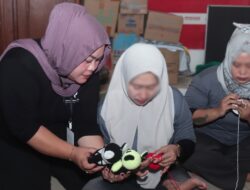 Dari Benang Menjadi Karya, Warga Binaan Lapas Kediri Siap Melangkah Mandiri