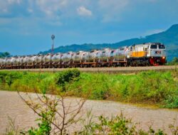 Angkutan Barang KAI Daop 7 Madiun Tembus 23.446 Ton, Tumbuh 1.100 Persen